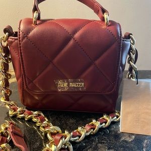 💖Steve Madden Wine Bcleo Crossbody